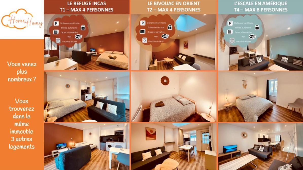 L'Escale En Amerique - Home Homy Saint-Florent-sur-Cher 外观 照片